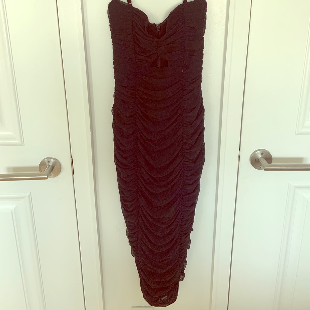 Nookie Midi Black Dress
